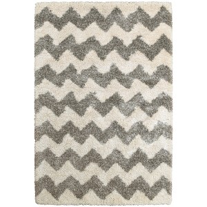 Oriental Weavers Henderson 625W9 Grey/ Ivory Indoor Area Rug - 5'3" x 7'6" - 1 of 3