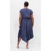 Women's Plus Size Hampstead Dress - dark denim | CITY CHIC - 2 of 4