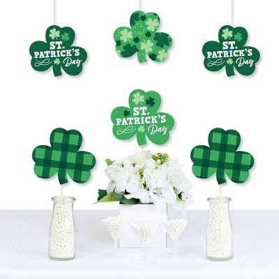 item# 21 chenille ornaments for saint patrick's day Chenille gift tags 