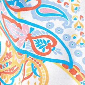 multi painterly paisley