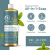DR.JACOBS NATURALS All Natural Castile All in 1 Peppermint soap-Sulfate-Free, Paraben-Free, Vegan - 2 of 4