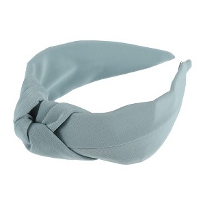 Unique Bargains Women's Knotted Elastic Non-slip Solid Colors Headband 1 Pc - 1 of 4