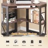 VECELO 41 in Corner Computer Desk with Storage Shelves & Charging Station, Gamer Desk, Modern Computer Desk for Home Office Workstation - 4 of 4