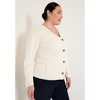 June + Vie by Roaman's Women's Plus Size Sweater Jacket - 4 of 4