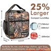 Small Insulated Lunch Bag for All Ages, Splash Proof Mini Portable Reusable Thermal Lunch Cooler Tote Bag, Upright Lunch Box - Tirrinia - 3 of 4