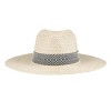 Levi's Women's Herringbone Band Wide Brim Straw Hat - image 2 of 4