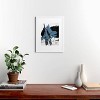 Deny Designs Alyssa Hamilton Art Black Diamond Minimal Abstract White Framed Art Print - 2 of 4