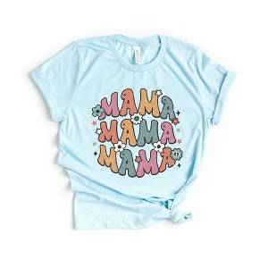 Simply Sage Market Women's Retro Mama Stacked Short Sleeve Graphic Tee - 1 of 3