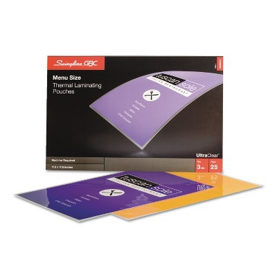 Swingline Laminating Pouches 3 mil 11 1/2 x 17 1/2 25/Pack 3200579