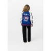 NBA Philadelphia 76ers Zip-Up Satin Bomber Jacket - 4 of 4