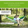 Camping Hammock with Mosquito Net, Portable Double Hammock Tent Load Two People with 2 Straps - 4 of 4