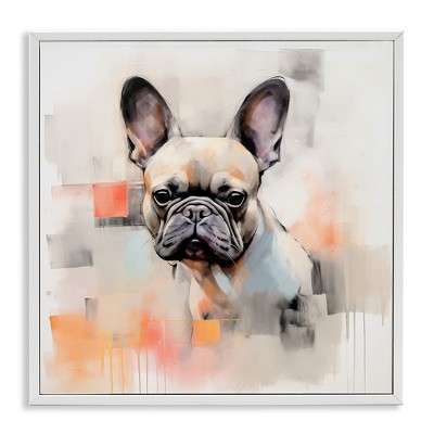 Stupell Industries French Bulldog Abstract, 24" x 24"