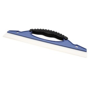 Unique Bargains Silicone Antislip Car Window Glass Water Wiper Squeegee Blue 1 Pc - 1 of 3