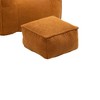 NicBex High Back Bean Bag Chair for Adults and Kids,Lazy Sofa with Footstool for Living Room,Bedroom,Apartment - 4 of 4