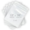 UOFFICE 1000 Reclosable Clear Poly Bags 13"x18",  4 Mil Resealable Bags - 4 of 4