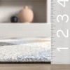 Nuloom Kirstine Vintage 5x8 Indoor Area Rug for Living Room Bedroom Dining Room Kitchen, Grey/Ivory - 3 of 4