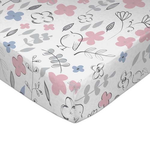 Lolli Living Crib Baby Fitted Sheet - Mazie