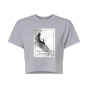 Women's - Frozen 2 - Nothing Is Impossible Anna Cropped Graphic T-Shirt - 1 of 4