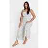 Women's Plus Size Molly Print Maxi Dress - white | CITY CHIC - 2 of 4