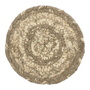 Cobblestone Jute Coaster Set of 6 - 1 of 4