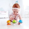 Hape: Stay-Put Sea Animal Suction Cup Rattle Set for Infant & Toddler, 3 Pieces - 4 of 4