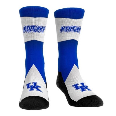 NCAA Kentucky Wildcats Adult Battle Call Crew Socks - L/XL
