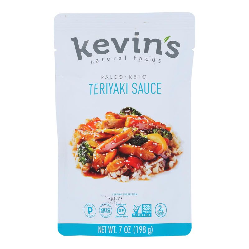 Kevin's Natural Foods Teriyaki Sauce - Case of 12/7 oz, 2 of 8
