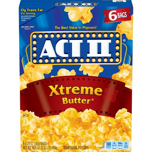 Act II Butter Lovers Party Size Popcorn (8.5 oz)