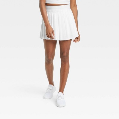 White tennis skirt store target