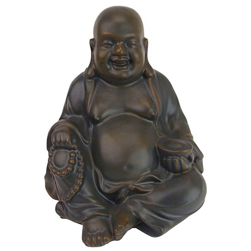 Design Toscano Laughing Buddha Inspired Happy Hotei Statue, 3 of 6
