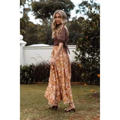 Bohemian on sale skirts target