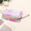 Unique Bargains Women's Durable Sequin Heart LOVE Makeup Bag 1 Pc - 3 of 3