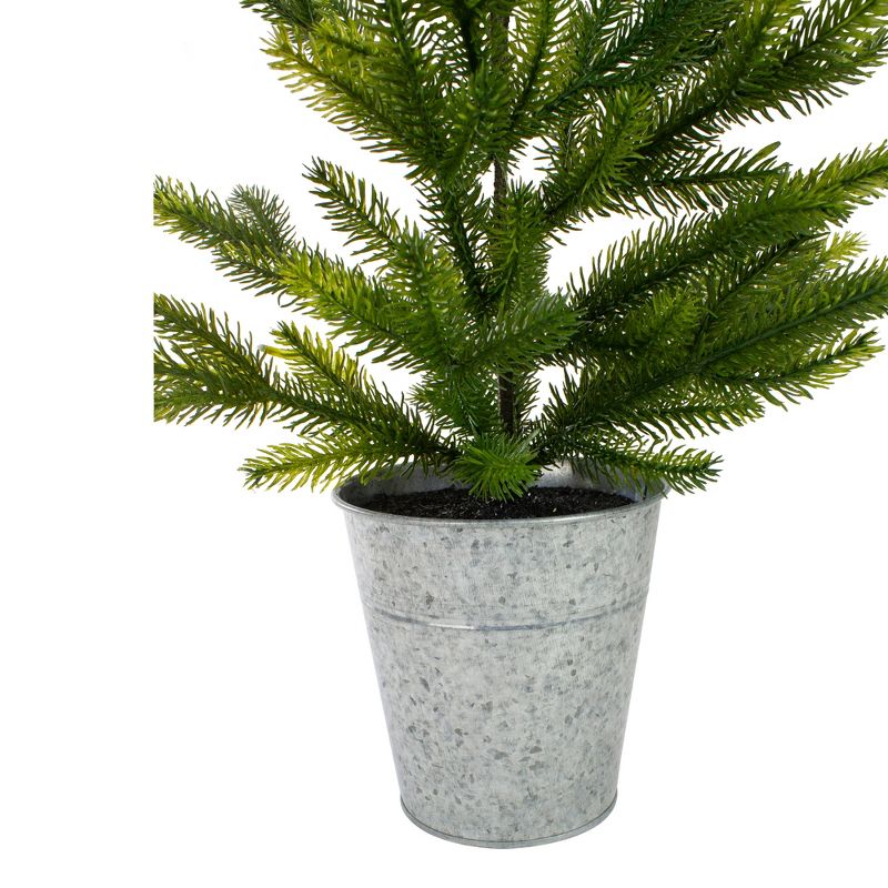 Northlight 2' Potted Pine Medium Artificial Christmas Tree – Unlit, 4 of 6