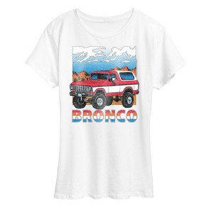 Women's - Ford - Bronco Mountain View Short Sleeve Graphic T-Shirt - 1 of 4