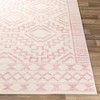 Livabliss Ustad 2'7"x7'3" Runner Tufted Indoor Area Rugs Pale Pink: Stain-Resistant Polypropylene, Classic Shapes, Handmade - 3 of 4