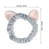 Unique Bargains Women's Cute Breathable Cartoon Cat Ears Headbands 7.09"x6.5" 1 Pc - 4 of 4