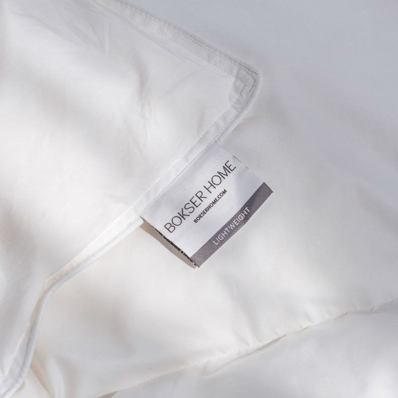 Lightweight Luxury White Duck Down Duvet Comforter Insert | BOKSER HOME, 4 of 19