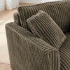 Kumasinova Retro Tufted Corduroy Single Sofa Chair – Ergonomic Back Support, Plush Cushions, Easy Assembly, Accent Armchair for Living Room - 2 of 4