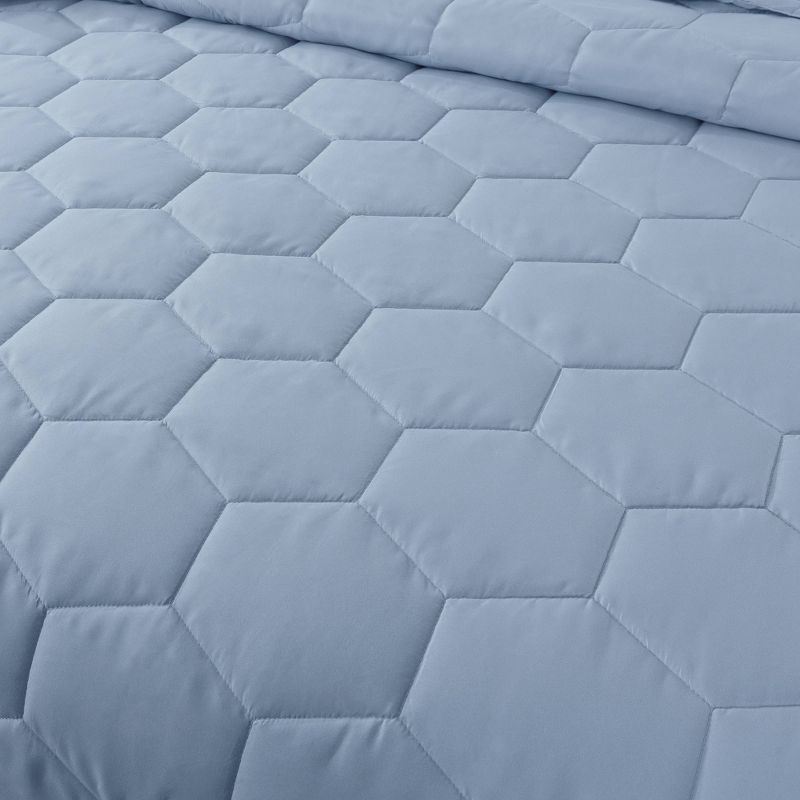 Honeycomb Down Alternative Comforter - St. James Home, 4 of 6