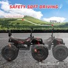 Kids ATV,  24V Ride on Car 4WD Quad Electric Vehicle, 4x80W Powerful Engine - 2 of 4