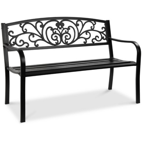 Target black cheap metal bench