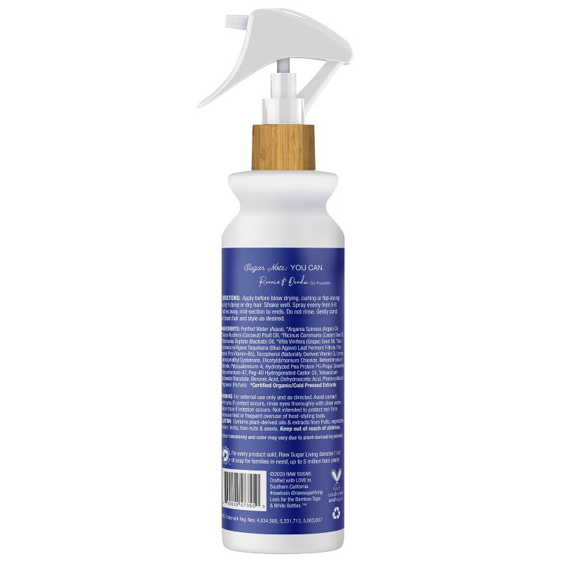 Raw Sugar Coconut Milk and Blue Agave Multi-Miracle Leave-in Heat Protectant &#38; Conditioner - 6 fl oz, 3 of 9
