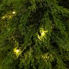 Nearly Natural 3' Pre-Lit Artificial Lightly Snowed Cypress Christmas Tree in Decorative Weaved Basket - 4 of 4