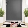Nadja The Face of Fashion 7 Welcome Mat - society6 - 2 of 3