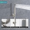 PAGED Shower Head with Handheld Wall Mounted Round Shower Heads with Pressure Balancing Valve for Bathroom - 3 of 4
