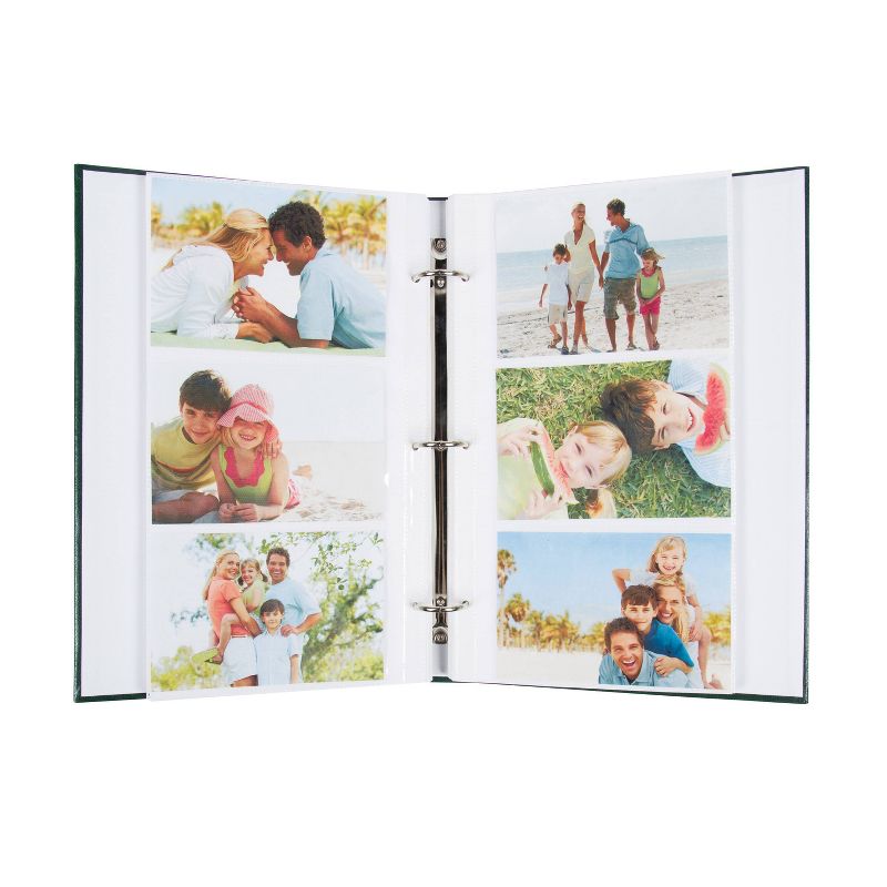 8.66&#34; x 13.18&#34; (Set of 4) Traditional Photo Album Set Green - Kate &#38; Laurel All Things Decor, 4 of 6