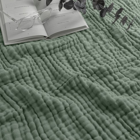 Muslin Blanket For Adults Extra Large Twin 90 X 66 By Comfy Cubs Fern Target