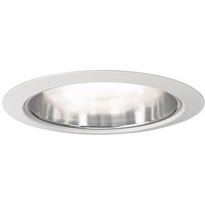 Juno 5" Clear Alzak White Downlight Cone Trim