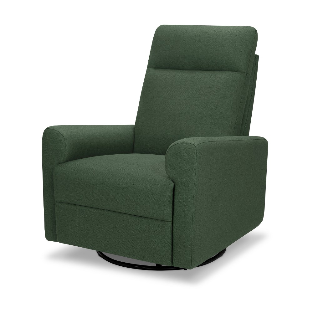 Photos - Coffee Table DaVinci Erin Press-Back Recliner and Swivel Glider - Pine Green 