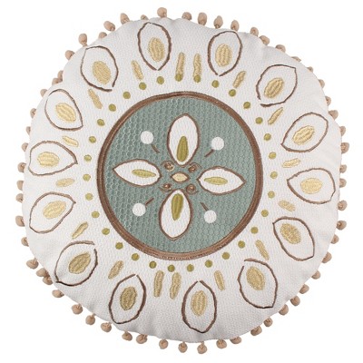 Cosima Round Medallion Decorative Pillow - Villa Lugano by Levtex Home